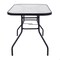 Flash Furniture Brazos 5 Piece Patio Dining Set w/Tempered Glass Patio Table w/4 Chairs w/Red Seats and Backs FV-120B-303CRD-GG - alternate 4
